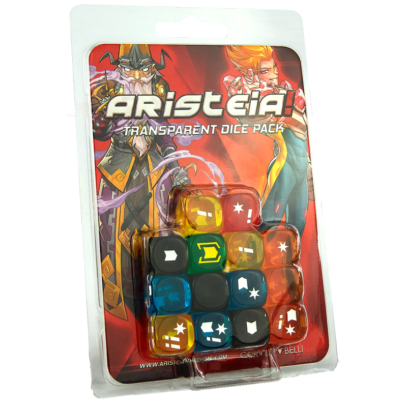 Aristeia! Transparent Dice Pack