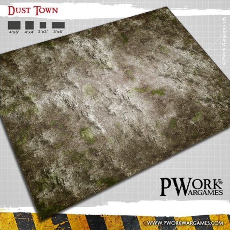 Tapis de jeu néoprène Dust Town 44x60" - GM01100N44X60