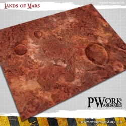 Tapis de jeu néoprène Lands of Mars 44x60" - GM01600N44X60