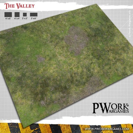 Tapis de jeu néoprène The Valley 44x60" - GM03200N44X60