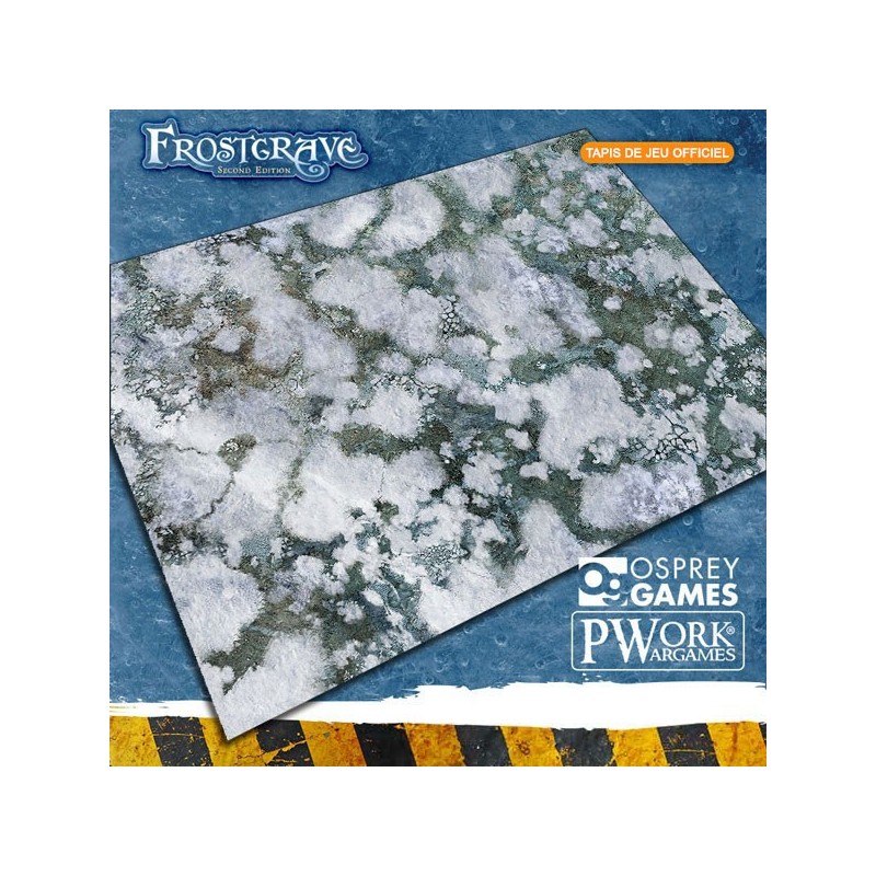 Tapis de jeu néoprène Frostgrave 90x90cm - GM01200N3X3