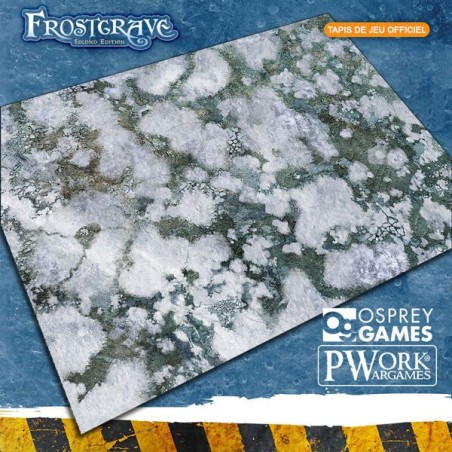 Tapis de jeu néoprène Frostgrave 120x120cm - GM01200N4X4