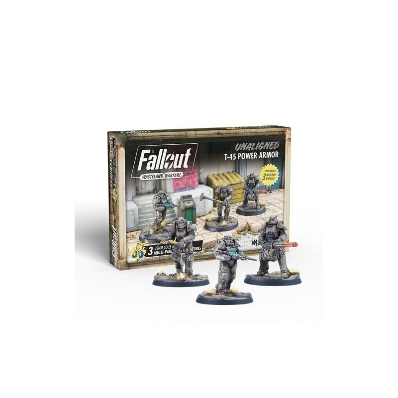 Fallout: Wasteland Warfare - unaligned: T-45 Power Armour MUH052002