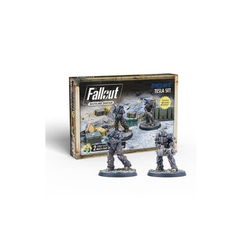 Fallout: Wasteland Warfare - Enclave: Tesla Set MUH052034