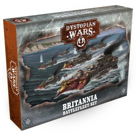 DYSTOPIAN WARS - BRITANNIA BATTLEFLEET SET - DWA210001