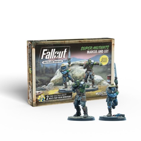 Fallout: Wasteland Warfare - Super Mutants: Marcus and Lily MUH052154