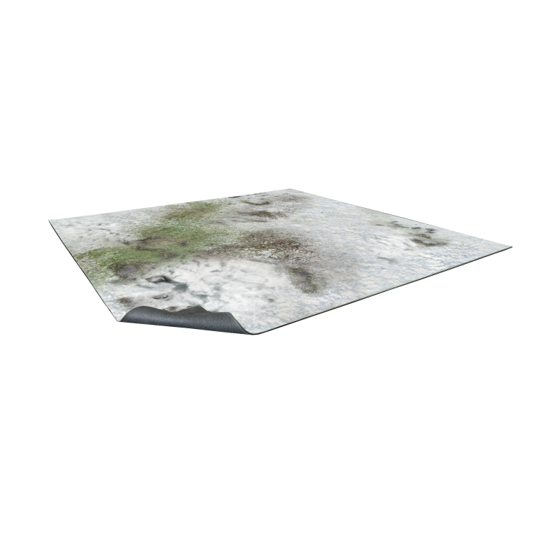 BATTLE SYSTEMS - WINTER SNOWSCAPE GAMING MAT 2x2 - BSTXX017