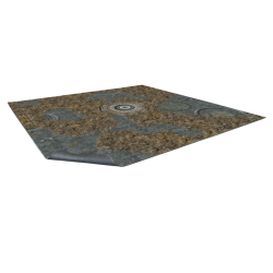 BATTLE SYSTEMS - ALIEN CATACOMBS GAMING MAT 2x2 - BSTXX018