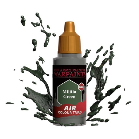 ARMY PAINTER - WARPAINTS AIR MILITIA GREEN - AW3110