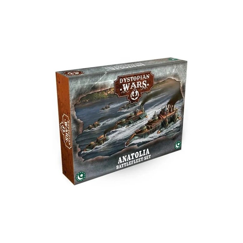 DYSTOPIAN WARS - ANATOLIA BATTLEFLEET SET - DWA240009