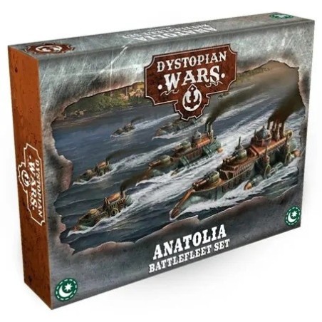 DYSTOPIAN WARS - ANATOLIA BATTLEFLEET SET - DWA240009