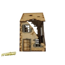 28mm Ruined Terrace House