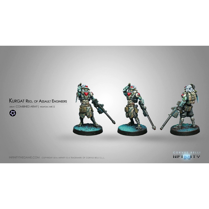 Infinity - Kurgat Reg. of Assault Engineers (Mk12 D-Charges) - -0286