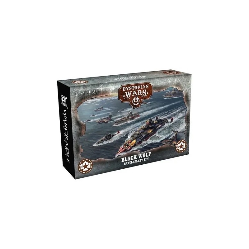 DYSTOPIAN WARS - BLACK WOLF BATTLEFLEET SET - DWA270004