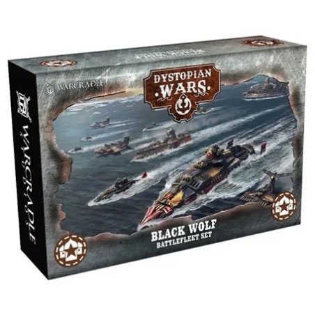 DYSTOPIAN WARS - BLACK WOLF BATTLEFLEET SET - DWA270004