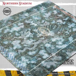 Tapis de jeu Blood Bowl néoprène - Northern Stadium - BB00800N