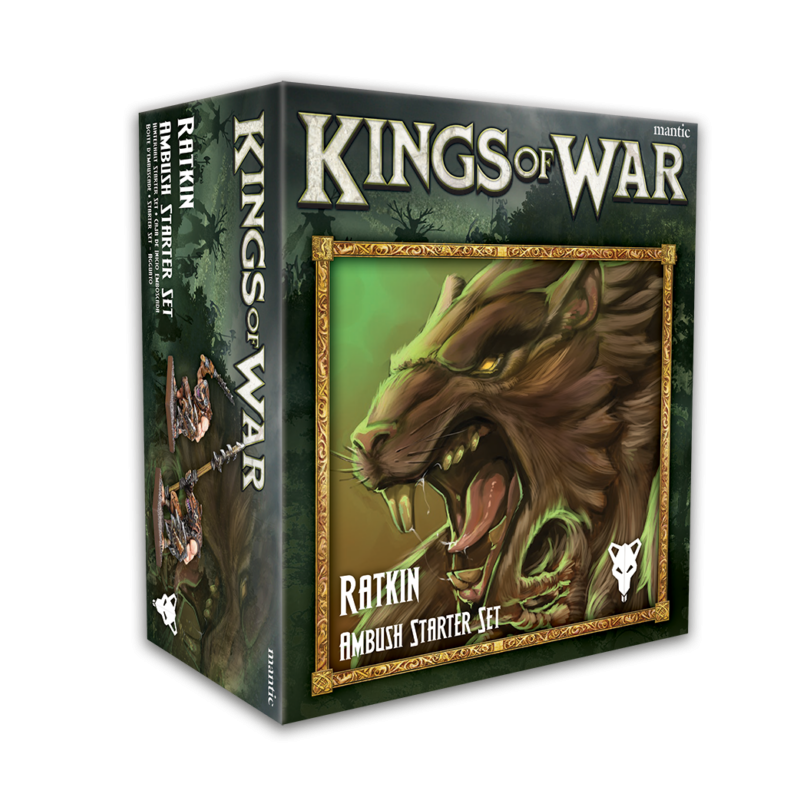 KINGS OF WAR - AMBUSH - STARTER VERMINES (FR) - MGKWRK103 - Mantic Games