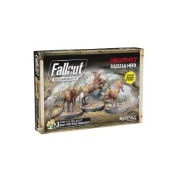 FALLOUT : WASTELAND WARFARE - CREATURES : RADSTAG HERD MUH052289