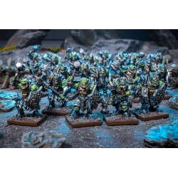 KINGS OF WAR - ORCS DE LA FAILLE - RÉGIMENT D'ORCS - MGKWO301 - Mantic games