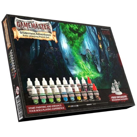 GM1007 ARMY PAINTER - GAMEMASTER WILDERNESS ADVENTURES PAINT SET