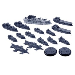 DYSTOPIAN WARS - CROWN STARTER SET - FACTION BATTLEFLEET