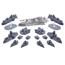 DYSTOPIAN WARS - RIKHTER BATTLEFLEET SET