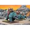 KINGS OF WAR - SALAMANDRES - RÉGIMENT DE CAVALIERS SUR RHINOSAURE - MGKWS404- Mantic games