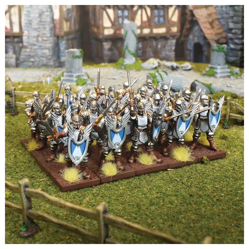 KINGS OF WAR - BASILÉENS - RÉGIMENT D'HOMMES D'ARMES - MGKWB301 - MANTIC GAMES