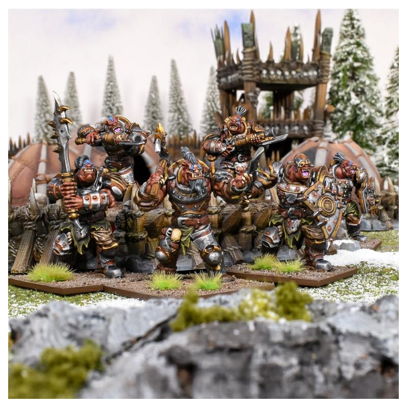 KINGS OF WAR - OGRES - HORDE DE GUERRIERS - MGKWH303 - Mantic Games