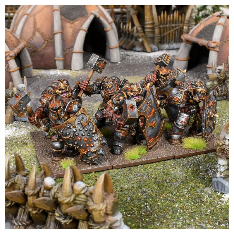 KINGS OF WAR - OGRES - HORDE DE BRISEURS DE SIÈGE - MGKWH305 - Mantic Games