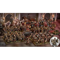 MANTIC GAMES - KINGS OF WAR - NAINS ABYSSAUX - MÉGA ARMÉE - MGKWK113