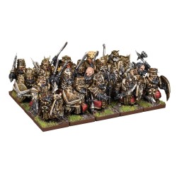 KINGS OF WAR - NAINS ABYSSAUX - RÉGIMENT D'ÂMES NOIRES -MANTIC GAMES - MGKWK302