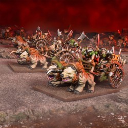 KINGS OF WAR - ORCS - CHARIOTS DE GUERRE - MGKWO305