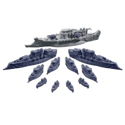 DYSTOPIAN WARS - MARS BATTLEFLEET SET