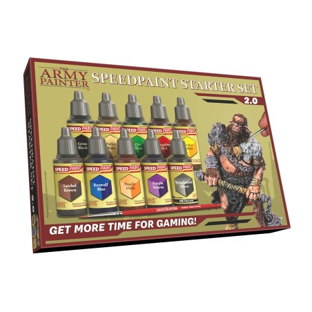 WP8059 ARMY PAINTER - STARTER PEINTURE - SPEEDPAINT STARTER SET 2.0