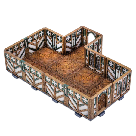 DNL0051 DUNGEONS & LASERS - DÉCORS - TUDOR MANSION