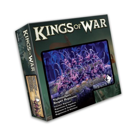 KINGS OF WAR - CAUCHEMARS - RÉGIMENT DE FAUCHEURS - MGKWNS306 - MANTIC GAMES