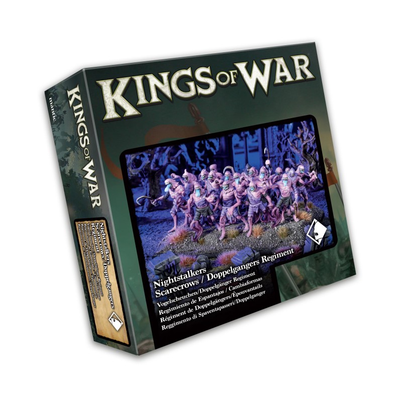 KINGS OF WAR - CAUCHEMARS - HORDE DE LÉMURES/ÉPOUVANTAILS - MGKWNS308- MANTIC GAMES