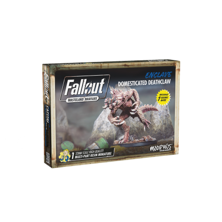 MUH0190808 FALLOUT : WASTELAND WARFARE - ENCLAVE : DOMESTICATED DEATHCLAW