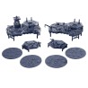 DYSTOPIAN WARS - STURGINIUM PLATFORMS & OBJECTIVES SET