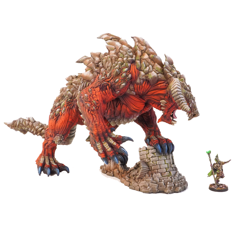 DNL0061 DUNGEONS & LASERS - FIGURINES - TARRASQUE