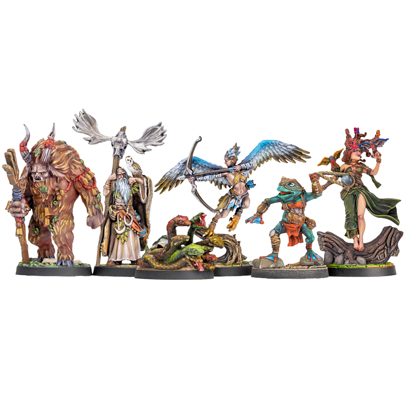 DNL0062 DUNGEONS & LASERS - FIGURINES - FANTASY MINIATURES SET