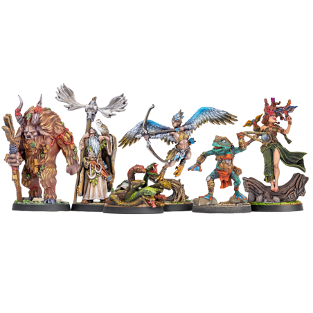 DNL0062 DUNGEONS & LASERS - FIGURINES - FANTASY MINIATURES SET