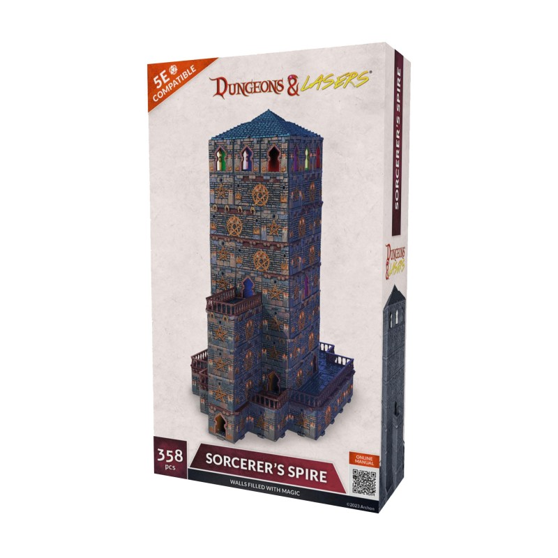 DNL0065 DUNGEONS & LASERS - DÉCORS - SORCERER'S SPIRE