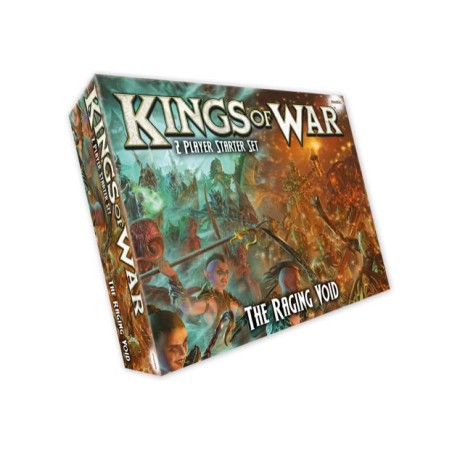 MGKWM121 KINGS OF WAR - THE RAGING VOID : STARTER 2 JOUEURS (FR) Mantic games