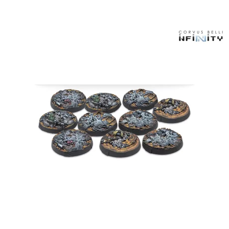 Infinity - 25mm Scenery Bases, Delta Series