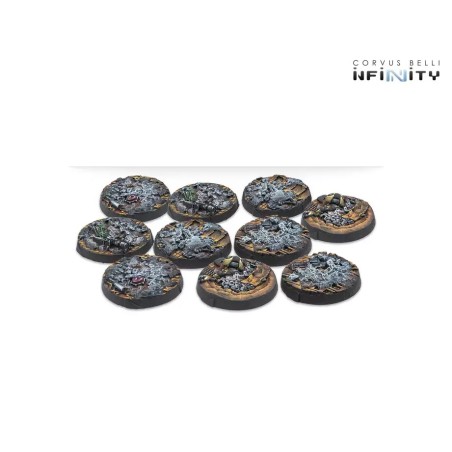 Infinity - 25mm Scenery Bases, Delta Series