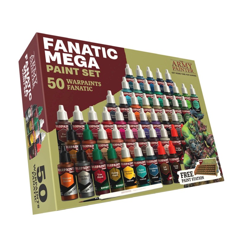 WP8067_Army Painter - Starter Peinture - Warpaints Fanatic Mega Paint Set