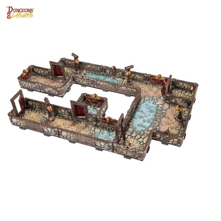 Dungeons & Lasers - Décors - Dwarven Mine (Prépeint)