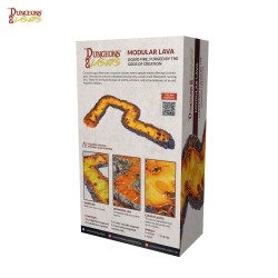 DUNGEONS & LASERS - DÉCORS - Modular Lava